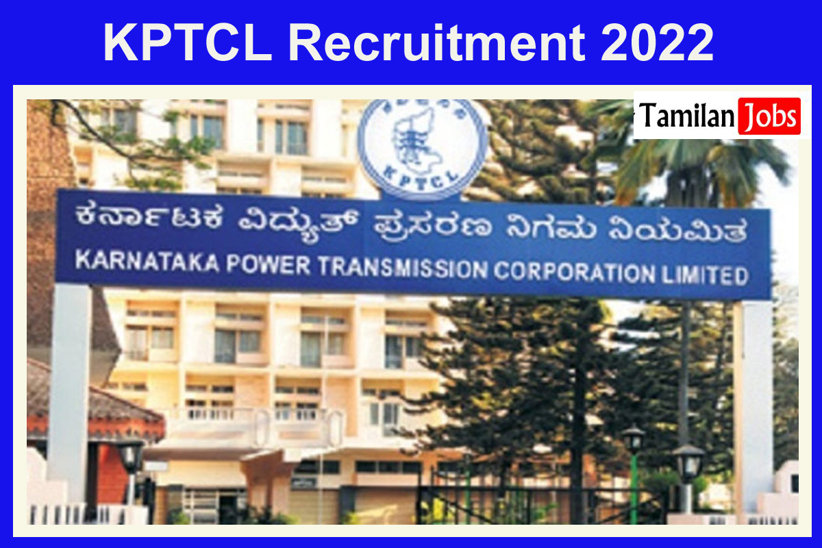 KPTCL Recruitment 2022