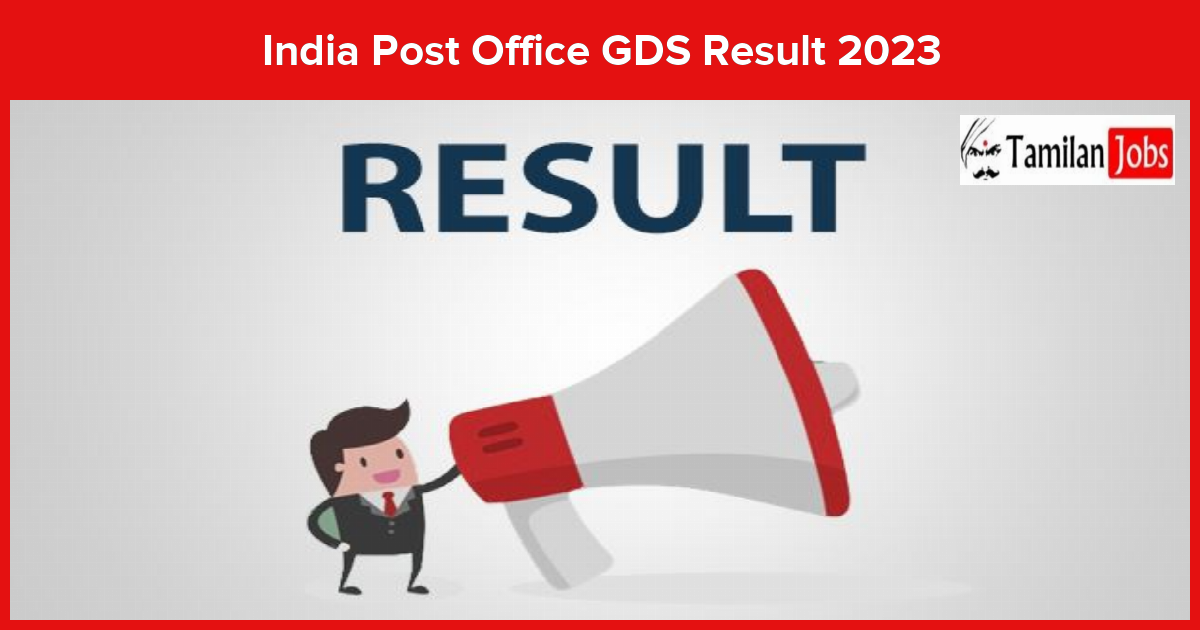India Post Office GDS Result 2023