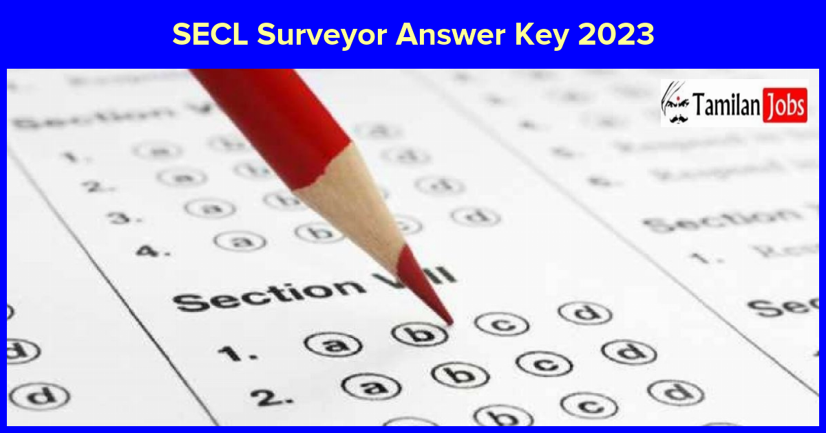SECL Surveyor Answer Key 2023
