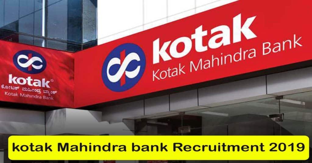 Kotak mahindra bank job openings in mumbai for freshers