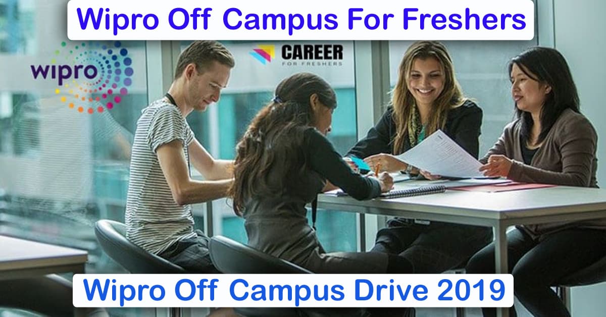 Wipro Off Campus Drive 2019: B.Sc - Computer Science ...